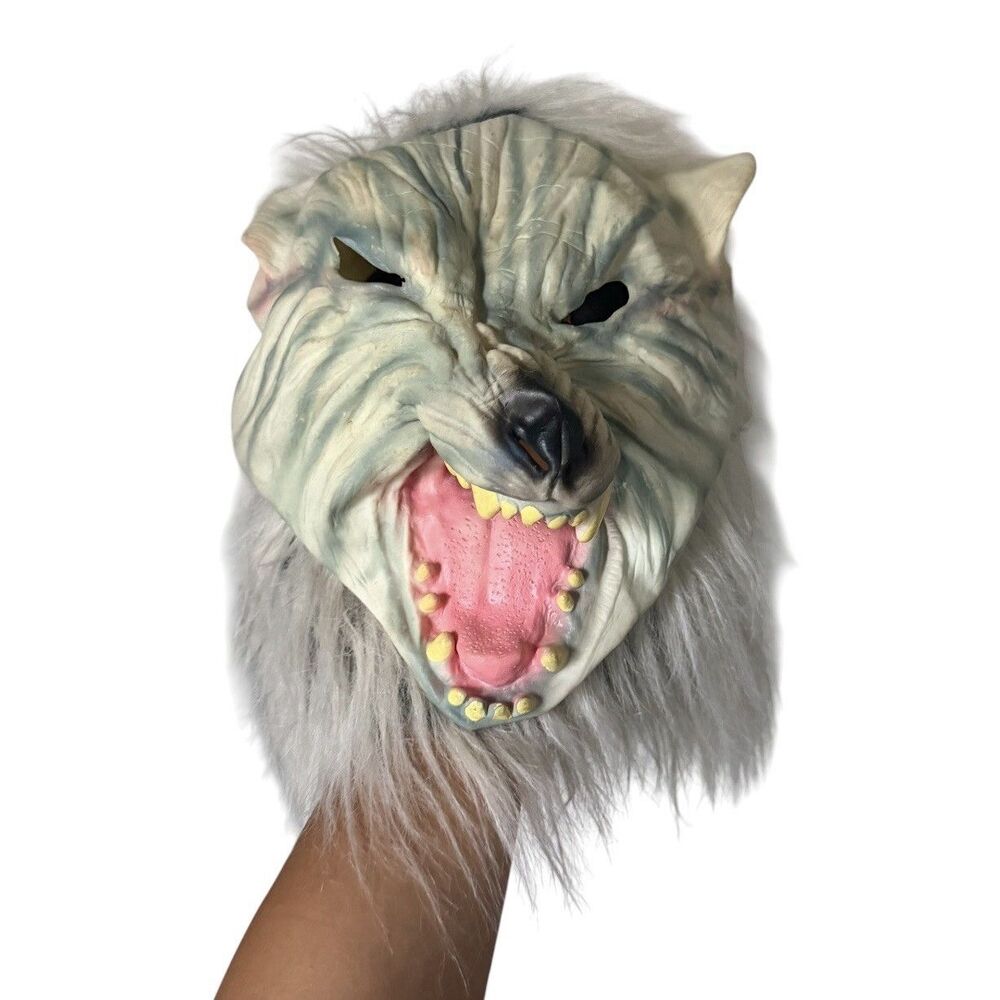 Rubie’s Costume Co Werewolf Mask Realistic Details Cosplay Halloween Costume VTG